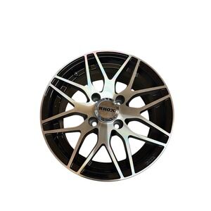 RHOX RX177 Machined Black Golf Cart Wheel - 13x6 Centered